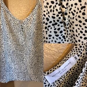 Spaghetti strap blouse